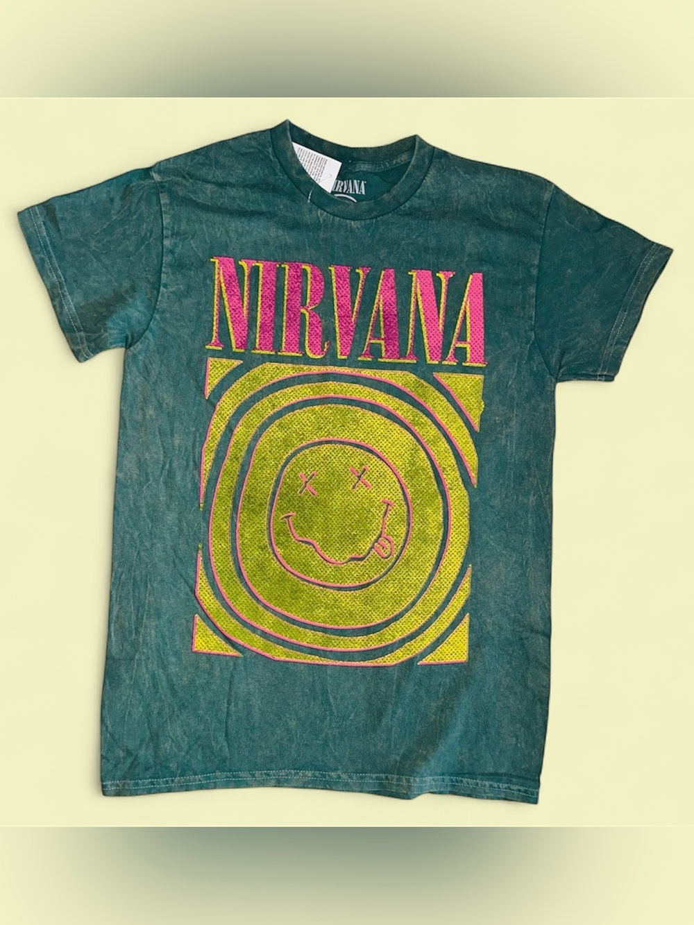 NWT Distressed Nirvana Shirt